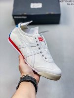 Onitsuka Tiger Mexico 66 Asks Asks Ghost Tiger Low-Top Brown-Red Unisex Canvas P
