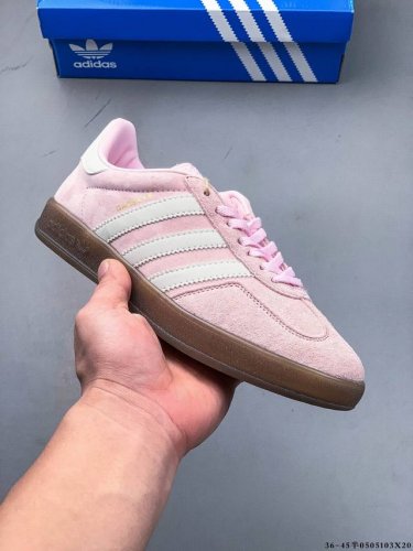 Authentic Half Sizes! Adidas Gazelle Low-Top Retro Versatile Casual Sports Sneak