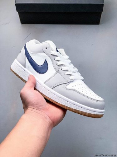 Authentic Second-Layer Label! Nike Air Jordan Low 1 Joe 1 Low-Top Classic Casual