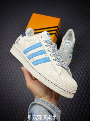 B Company-Grade Adidas Originals Superstar Adidas Three-Leaf Clover Diy Series L