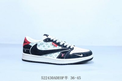 nike Air Jordan 1 Low Gs White Black Pink Aj1 Jordan Generation Low-Top Class