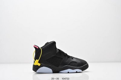 Children's Shoes Nike Air Jordan 6 Retro Midnight Navy Jordan Aj6 Low-Top Retro