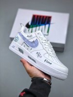 Nike Air Force 1'07 Low Air Force One Low-Top Casual Sneakers Doraemon Custom Sn