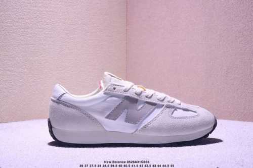 Corporate-Level New Balance Nb 471 Series Fabric Cow Split Leather Retro Fashion