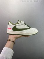 Company-Level Supreme X Air Jordan 1 Low Off-White Dark Green This Model Advocat