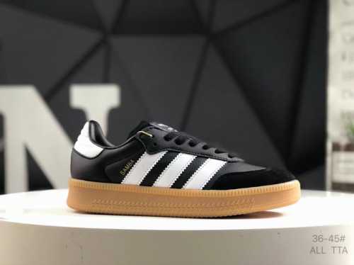 Company-Level With Half-Size Adidas Samba Xlg Low-Top Thick-Soled Sports Shoes E