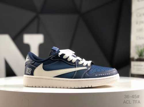 Top Layer With Half Size Nike Air Jordan 1 Low Aj1 Joe 1 Joint Inverted Hook Hig