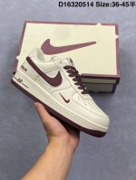 Nike Air Force 1 Low '07 Low-Top Casual Skate Shoes Custom Leather Material, Ori