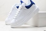 Authentic Italian Luxury Brand Alexander Mcqueen Sole Leather Sneakers Low-Top F