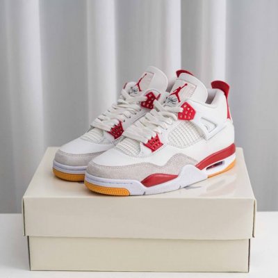 Core Private Nike Sb X Air Jordan Aj4 Joint White And Red Took Many Months To Co