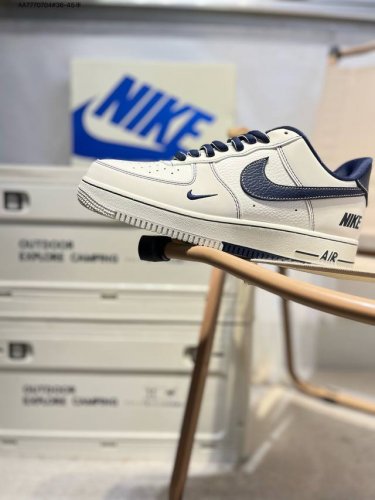 Nk Air Force 1'07 Low Air Force One Low-Top Casual Skate Shoes #Custom Leather M
