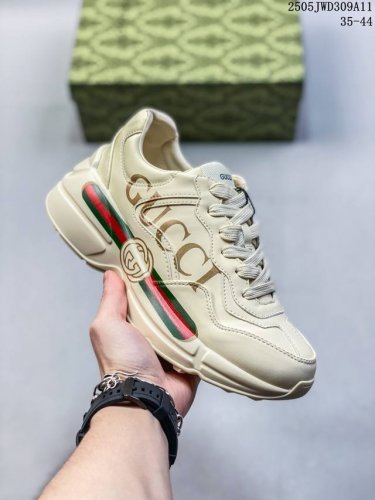 Gucci Dad Shoes Arrive With A Thick Sole And Sturdy Construction, Drawing Inspir