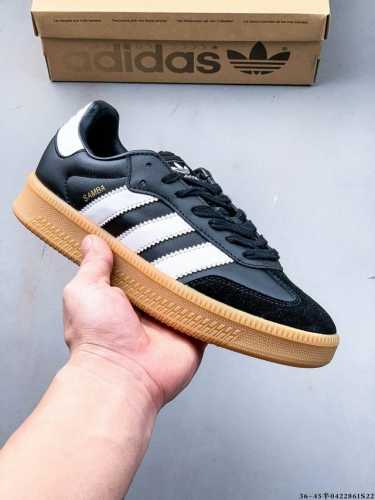 Company Level! Adidas Samba Xlg Thick-Soled Low-Top Retro Sneakers 0422861S22