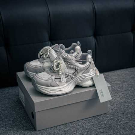 Core Private New Arrival #Gg-Cc Chunky Low Lace Pearl Chain Casual Sports Thick- - Click Image to Close
