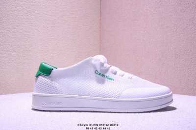 Calvin Klein Mesh Round-Toe Lace-Up Low-Top Skate Shoe For Men Xm0511Q612