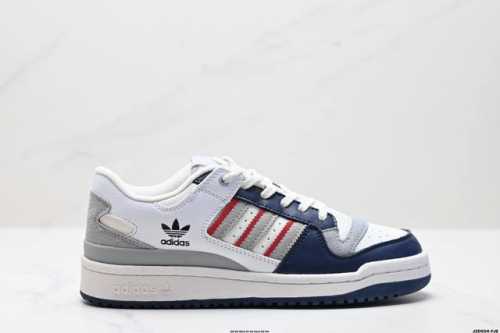 Authentic Adidas Forum Low Cl Three-Leaf Clover Low-Top Classic Velcro Retro Ska