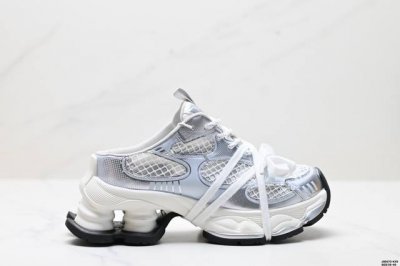 Company-Level Gg-Cc Galaxy Particles Silver-White Half-Slippers Silver Horn King