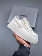 smfk Compass Meteor Rove Meteor Old Dirty Shoes Low-Top Cross-Pattern Canvas