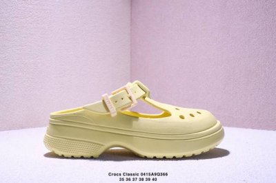 Crocs Classic Mary Jane Clog Crocs Summer Lightweight Beach Shoes Mary Jane Non-