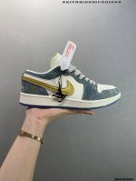Company-Grade Nike Air Jordan 1 Low Custom Colorway Custom Aj Collaboration - Hi