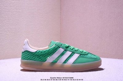 Corporate-Level Adidas Originals Gazelle Indoor Clover Casual Non-Slip Wear-Resi