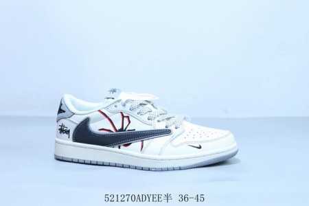 Jordan Air Jordan 1 Low Aj1 Joe 1 Low-Top Retro Culture Leisure Sports Basketbal - Click Image to Close