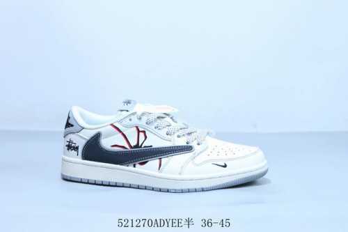 Jordan Air Jordan 1 Low Aj1 Joe 1 Low-Top Retro Culture Leisure Sports Basketbal