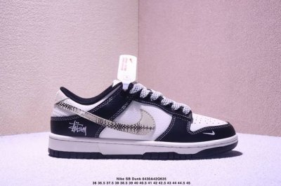 Overseas Bestseller Limited Release! Nike Sb Dunk Low Stussy Collaboration Sina