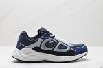 Genuine Dior B30 Mesh Fabric Thick-Soled Lace-Up Casual Low-Top Sports Shoes For