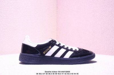 Adidas Originals Gazelle Indoor Retro Three-Stripe Slip-Resistant Transparent Ru