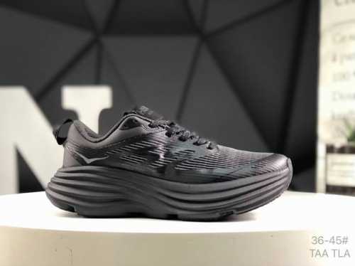 hoka One One Bondi 8 Retro Comfortable Non-Slip Wear-Resistant Low-Top Mounta