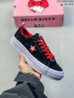Converse One Star Pro Black And Red Converse Official Kimura Retro Casual Skateb
