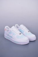 Nike Air Force 1 Low Sky Blue And White Original Last And Original Cardboard To