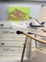 The North Face X Nk Air Force 1'07 Low Air Force One Low-Top Casual Shoes# Custo