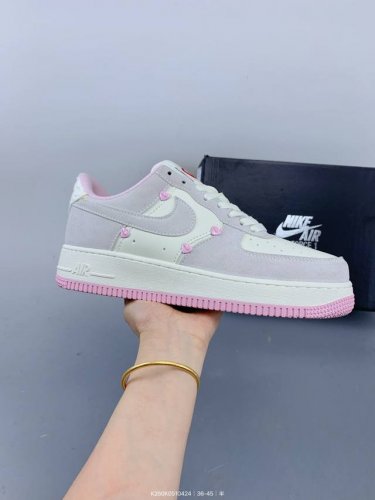 Nike Air Force 7 Low Air Force One Low-Top Versatile Thick-Soled Height-Enhancin