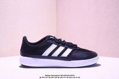 Genuine Adidas Roamboat Comfortable And Versatile Fabric Wear-Resistant Low-Top