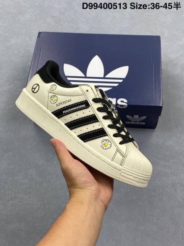 Company-Grade Adidas Adidas Originals Superstar Shell-Toe Diy Series Low-Top Cla