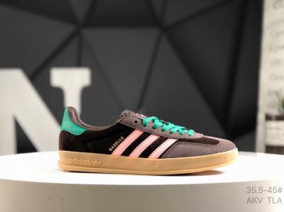 Authentic Label With Half Sizes Adidas Originals Gazelle Indoor Brown, Pink, Gre
