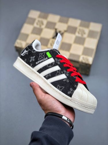 Adidas Superstar Lv Collaboration Edition Shell-Head Custom Shell-Head Trefoil C