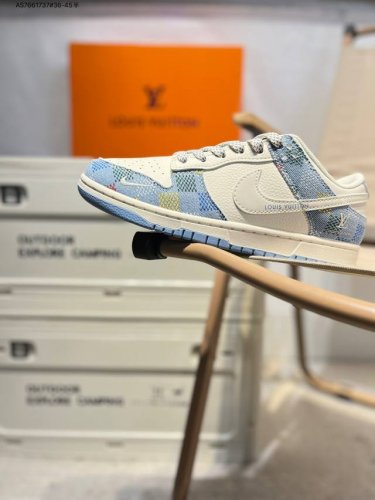 lv X Nike Sb Dunk Low Made In A Big Factory Highly Recommended New Color Sche