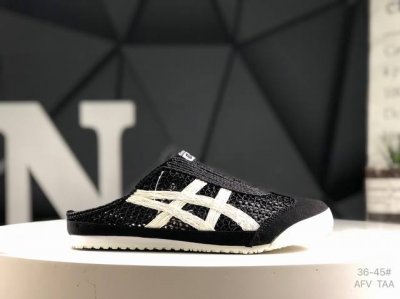 Genuine Label With Half Size Asics Onitsuka Tiger Mexico 66 Sabot Mesh Breathabl