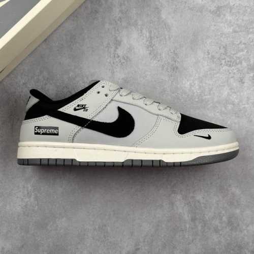 Local Core Private Nike Sb Dunk Low Supreme Joint---Smoke Gray Black Hook High-E