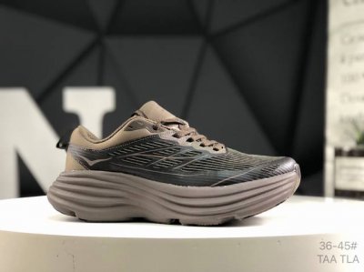hoka One One Bondi 8 Retro Comfortable Non-Slip Wear-Resistant Low-Top Mounta