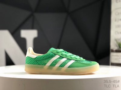 Adidas Originals Gazelle Indoor Trefoil Retro Casual Sports Sneakers The Upper I