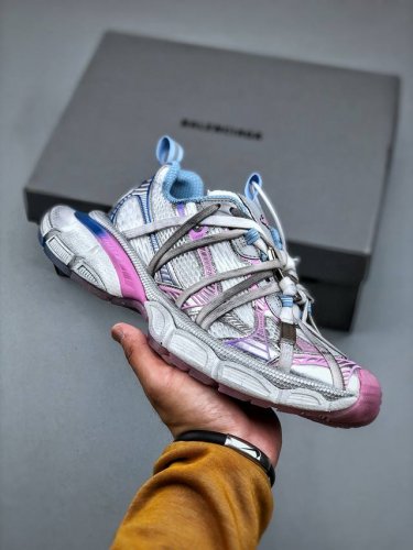 Balenciaga Paris 3Xl New Spider-Man Blue And Pink Gradient Dad Shoes Original Fa