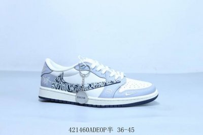 Jordan Air Jordan 1 Low Aj1 Joe 1 Low-Top Retro Culture Leisure Sports Basketbal