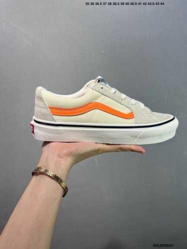 vans Classics Knu Skool Scottish Plaid Stitching Thick Tongue Bread Shoes Van