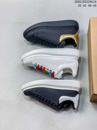 Company-Level Alexandermcqueen Mcq Sports White Shoes Thick Sole Heightening Fla - Click Image to Close