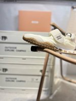 Miu Miu Early Spring New Arrival Runway Debut Slip-On Mary Jane Ballet Shoes Off