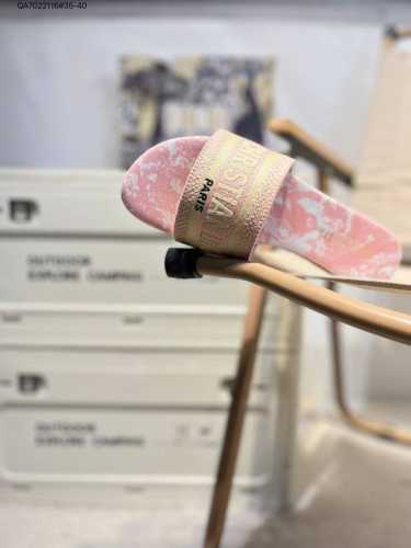 d1Or 20S Spring And Summer Debut Dior Fisherman Slippers Series The Highest V
